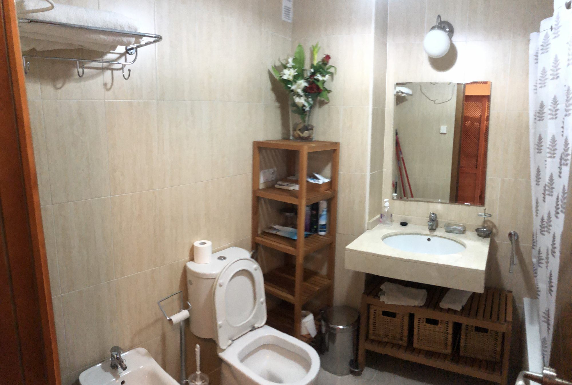 Baño existente antes de la reforma.