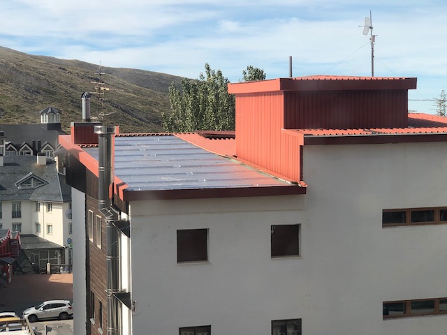 Rehabilitación de cubierta con problemas de humedad